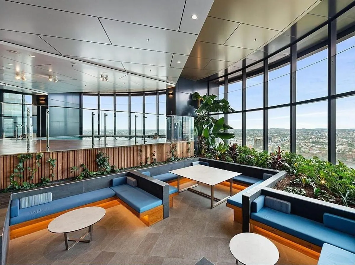 Stylish Cbd 2B Apt-Pool & Gym 브리즈번 아파트